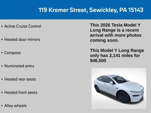 2026 Tesla Model Y Long Range Launch Series