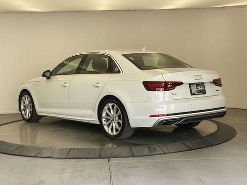 White 2019 Audi A4 2.0T Prestige