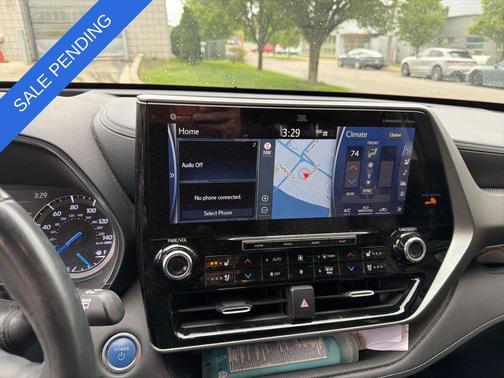 Celestial Silver Metallic 2020 Toyota Highlander Hybrid Platinum