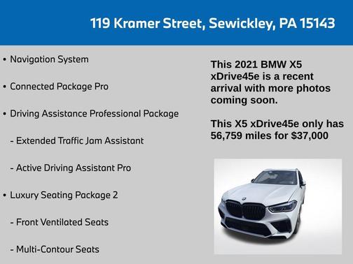 2021 BMW X5 PHEV xDrive45e