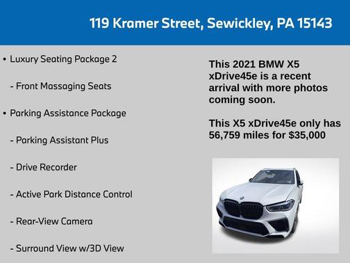 2021 BMW X5 PHEV xDrive45e