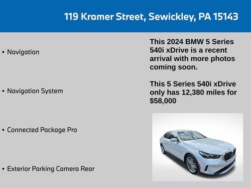 2024 BMW 540 i xDrive