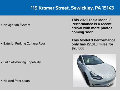 2020 Tesla Model 3 Performance