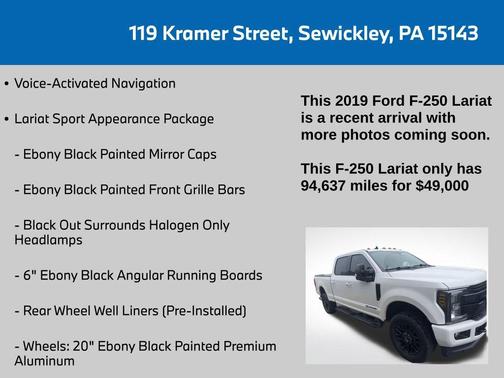2019 Ford F-250 Lariat