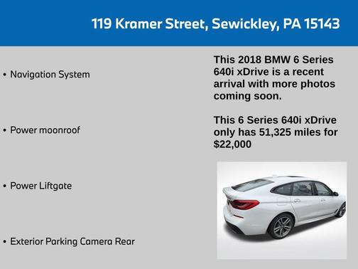 2018 BMW 640 i xDrive