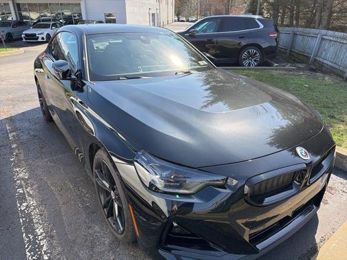 Black Sapphire Metallic 2023 BMW M240 i xDrive