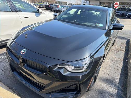 Black Sapphire Metallic 2023 BMW M240 i xDrive