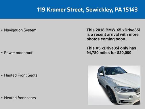 2018 BMW X5 xDrive35i