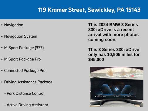 2024 BMW 330 xDrive