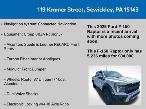 2025 Ford F-150 Raptor