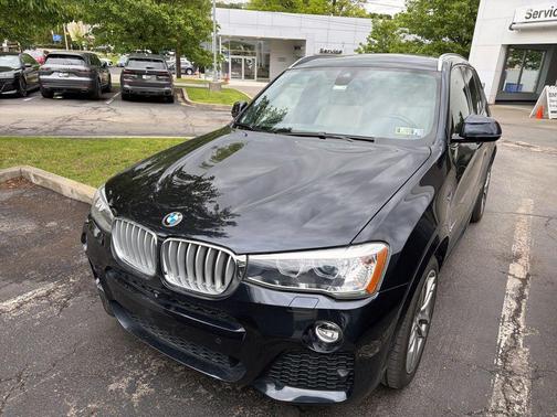 Carbon Black Metallic 2017 BMW X3 xDrive35i