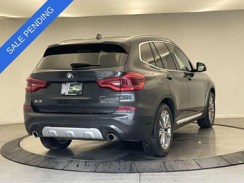 Dark Graphite Metallic 2019 BMW X3 xDrive30i