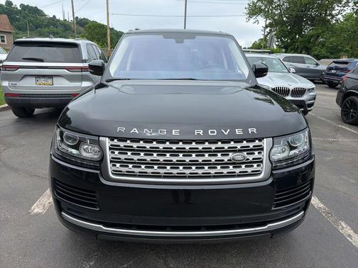 Black 2016 Land Rover Range Rover 3.0L Turbocharged Diesel HSE Td6