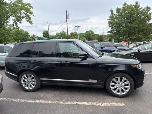 Black 2016 Land Rover Range Rover 3.0L Turbocharged Diesel HSE Td6