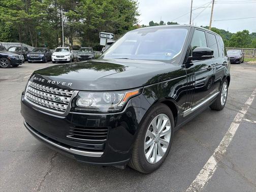 Black 2016 Land Rover Range Rover 3.0L Turbocharged Diesel HSE Td6