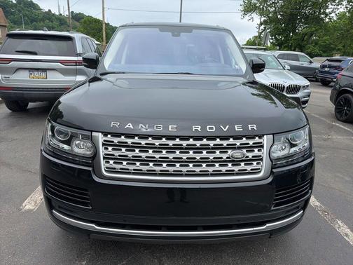 Black 2016 Land Rover Range Rover 3.0L Turbocharged Diesel HSE Td6