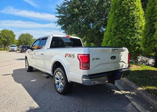 White 2016 Ford F-150 Lariat