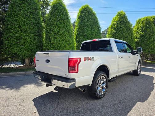 White 2016 Ford F-150 Lariat