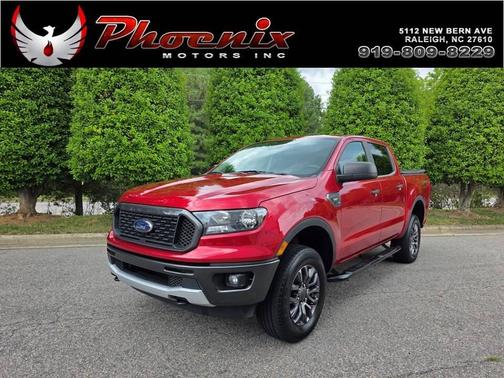 Rapid Red Metallic Tinted Clearcoat 2021 Ford Ranger XLT