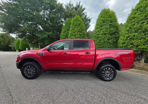 Rapid Red Metallic Tinted Clearcoat 2021 Ford Ranger XLT