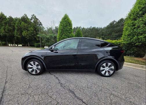 Solid Black 2021 Tesla Model Y Long Range Dual Motor All-Wheel Drive