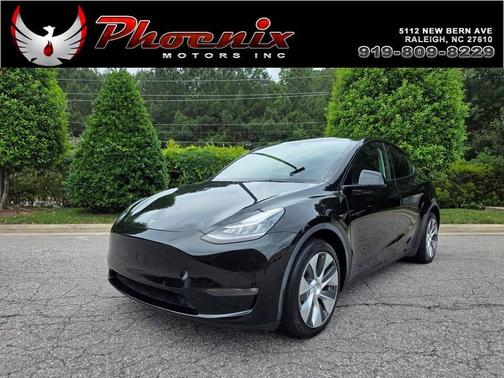 Solid Black 2021 Tesla Model Y Long Range Dual Motor All-Wheel Drive
