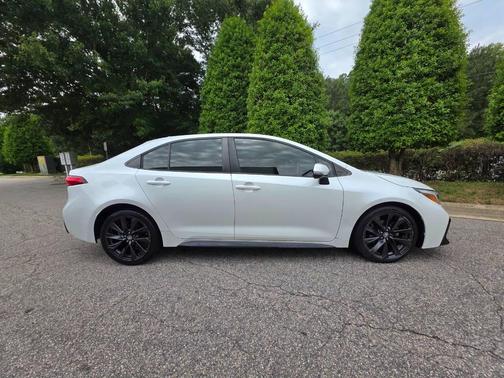 White 2023 Toyota Corolla XSE