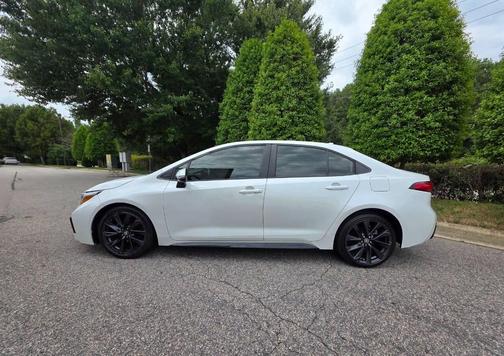 White 2023 Toyota Corolla XSE