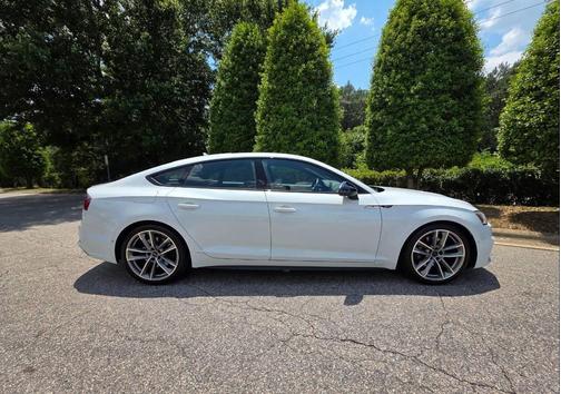 White 2019 Audi A5 45 Premium
