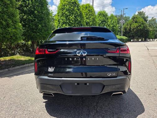 Black Obsidian 2023 INFINITI QX55 LUXE