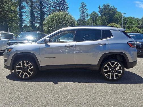 Billet Silver Metallic Clearcoat 2017 Jeep Compass Limited