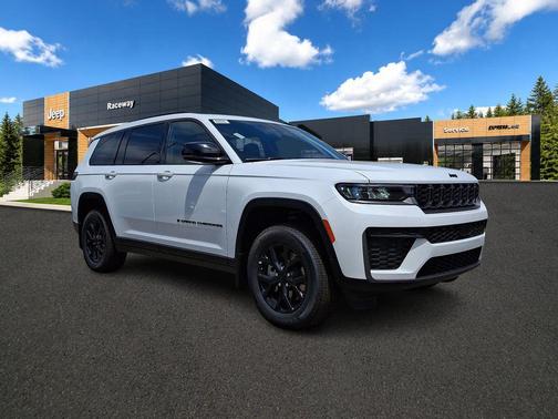 Bright White Clearcoat 2026 Jeep Grand Cherokee L Altitude SUV