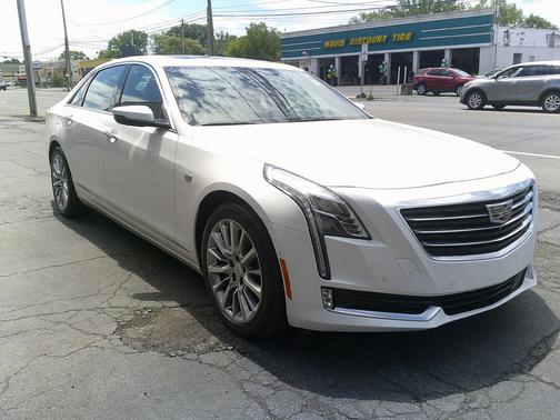 Crystal White Tricoat 2017 Cadillac CT6 3.0L Twin Turbo Premium Luxury