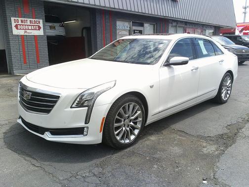Crystal White Tricoat 2017 Cadillac CT6 3.0L Twin Turbo Premium Luxury