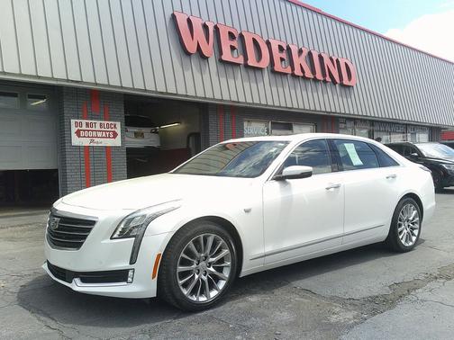 Crystal White Tricoat 2017 Cadillac CT6 3.0L Twin Turbo Premium Luxury