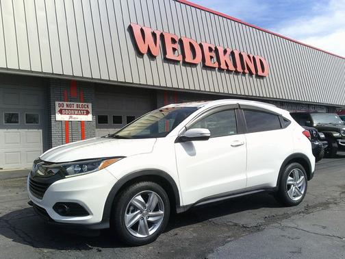 Platinum White Pearl 2019 Honda HR-V EX-L