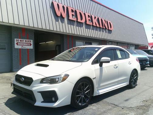 Crystal White Pearl 2019 Subaru WRX Limited