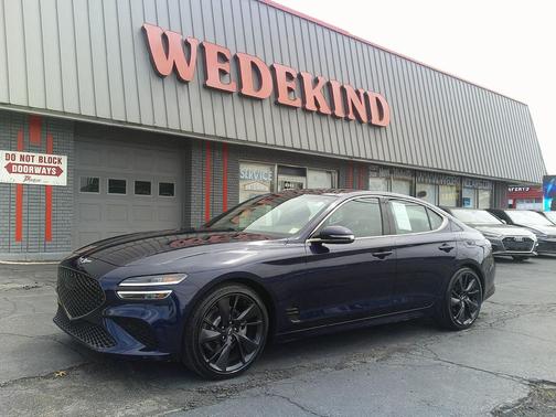 Capri Blue 2023 Genesis G70 2.0T AWD