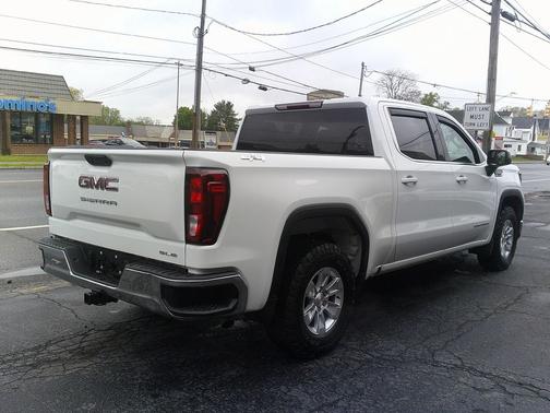 Summit White 2023 GMC Sierra 1500 SLE