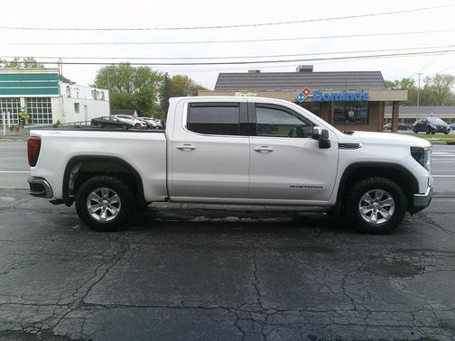 Summit White 2023 GMC Sierra 1500 SLE