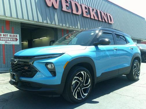 Marina Blue Metallic 2025 Chevrolet Trailblazer RS