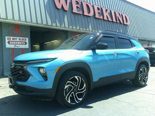 Marina Blue Metallic 2025 Chevrolet Trailblazer RS