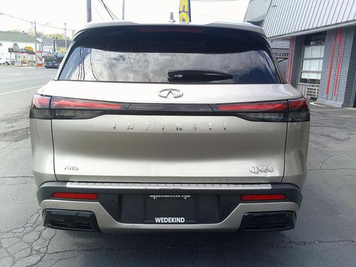 Warm Titanium 2023 INFINITI QX60 Luxe