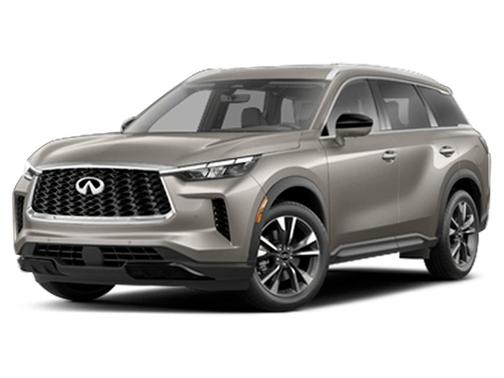 Warm Titanium 2023 INFINITI QX60 Luxe