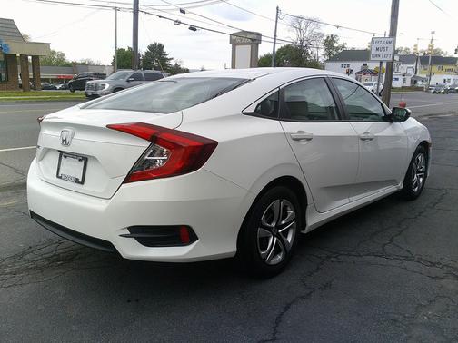 Taffeta White 2016 Honda Civic LX