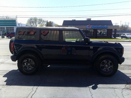Antimatter Blue Metallic 2021 Ford Bronco Big Bend