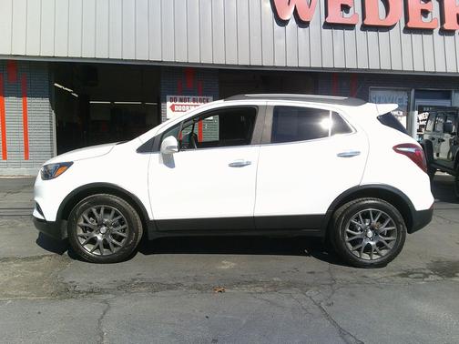 Summit White 2019 Buick Encore Sport Touring