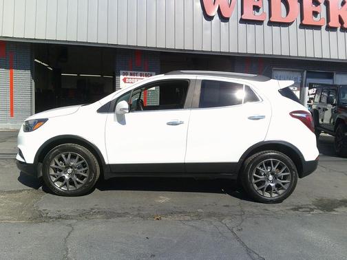 Summit White 2019 Buick Encore Sport Touring