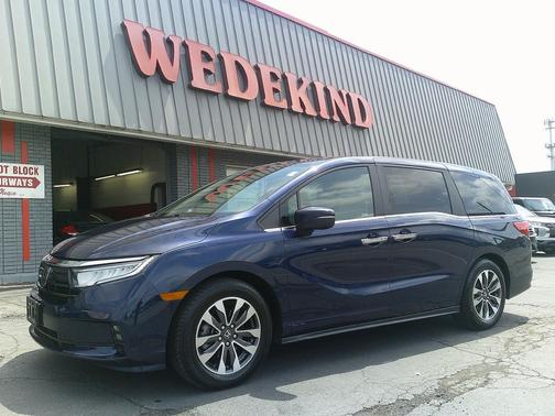 Obsidian Blue Pearl 2022 Honda Odyssey EX-L