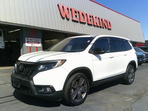 Platinum White Pearl 2020 Honda Passport AWD EX-L